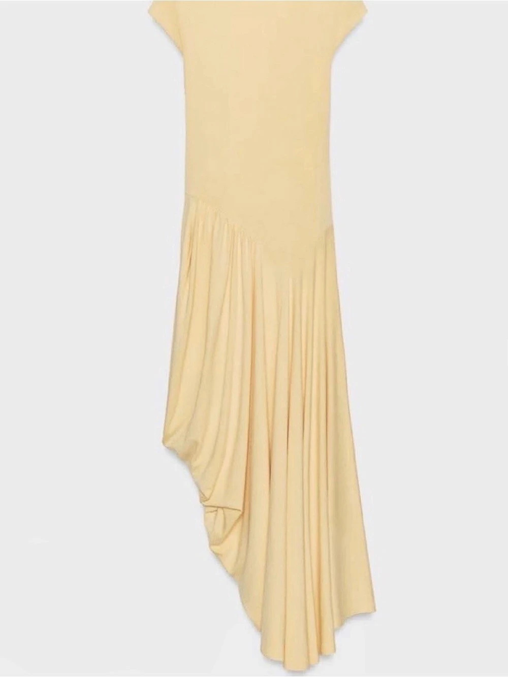 Medium.Medium.LaFleur High Low Dress in Yellow Size Medium NWT